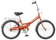 Велосипед STELS 20' складной, тормоз ножной, PILOT-310 оранжевый, 1 ск., 13'