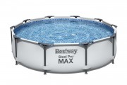 Бассейн каркасный BESTWAY Steel Pro Max 305х76см + фильтр-насос 1249л/ч, 4678л 56408