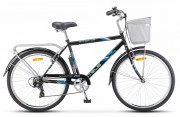 Велосипед 26' STELS Navigator-250 Gent Z010 19' Серый 2018 + корзина LU089100