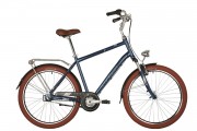 Велосипед 26' дорожный, рама алюминий STINGER TOLEDO синий, 3 ск., 18' 26AHV.TOLEDO.18BL1 (2021) Бесплатная сборка