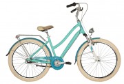Велосипед 26' рама женская, алюминий STINGER VERONA зеленый, 3 ск., 19' 26AHV.VERONA.19GN1 (2021)  Бесплатная сборка