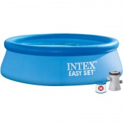 Бассейн надувной Intex 28118 305х61см Easy Set 3077 л фильтр-насос 1250л/ч