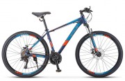 Велосипед 27,5' хардтейл, рама алюминий STELS NAVIGATOR-720 MD тем-син. 21, диск, 24 ск., 15,5' V010