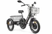Электровелосипед 3-х колесный (грузовой) GREEN CITY e-ALFA Trike Черный-2515