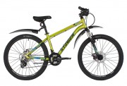 Велосипед 24' хардтейл, рама алюминий STINGER ELEMENT диск, зеленый, 14' 24AHD.ELEMEVO.14GN2 (2022)