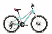Велосипед 24' рама женская, алюминий STINGER LAGUNA D диск, зеленый, 14' 24AHD.LAGUNAD.14GN2