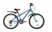 Велосипед 24' хардтейл NOVATRACK ACTION синий, 18 ск., 11' 24SH18MV.ACTION.11BL