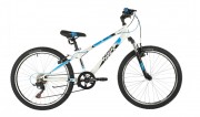 Велосипед 24' хардтейл NOVATRACK EXTREME белый, 6 ск., 11' 24SH6SV.EXTREME.11WT21 (2021