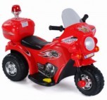 Мотоцикл на аккумуляторе SCOOTER 37*53*82см, 3 км/ч, 6 V/4 Ah, до 15 кг, красный TR 991 R