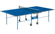 Теннисный стол Olympic Optima START LINE с сеткой, для небольших помещений складной мод. 6021-1