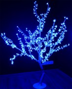 Дерево светодиодное RL Сакура 150, LED 480л., синее, 1,5*1,3м, 24В, IP65, RL-TRC-24-150*130-480-W/B