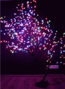 Дерево светодиодное RL Сакура 150, LED 480л., хамелеон, 1,5*1,3м, 24В, IP65, RL-TRC-24-150*130-480-ARGB