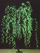 Дерево светодиодное RL Ива 200, LED 1008л., зеленое, 2*1,4м, 24В, IP65, RL-TRW-24-200*140-1008-G