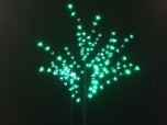 Дерево светодиодное ST Сакура LED зеленый+бел.вспыш.,1,5м, черн.пр. 5м,с трансформ. 24В IP44, BLEDA144-11G WF