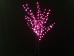 Дерево светодиодное ST Сакура LED розовый+бел.вспыш.,1,5м, черн.пр. 5м,с трансформ. 24В IP44, BLEDA144-11P WF