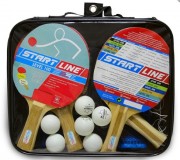 Набор для настольного тенниса START LINE 4 ракетки-Level 100+6 мяч.-Club Select+сетка с креп  61-452