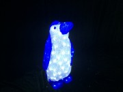 Фигура акриловая светодиодная ST Пингвин синий LED 100л, 52см, провод 5м,  IP44 WK923222158