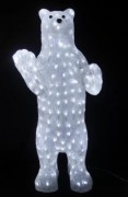 Фигура акриловая Медведь LED 200л, 70см, провод 5м,  IP44 XML-001-C15