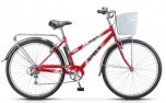 Велосипед STELS 28' дорожный, рама женская, NAVIGATOR-350 LADY красный, 7ск.
