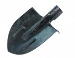 Лопата штыковая СТ-5  рельсовая сталь (65Г рессорно-пружинная), без черенка 0801020