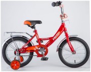 Велосипед NOVATRACK VECTOR 14' тормоз ножной, красный хром143 VECTOR.RD 8 (2018)