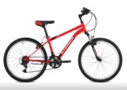 Велосипед STINGER 24', 14' хардтейл, CAIMAN красный 24 SHV.CAIMAN.14 RD 8 (2018)