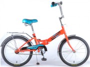 Велосипед NOVATRACK 20' FS20 складной, оранжевый 20 FFS 201. OR 8 (2018)