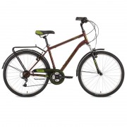 Велосипед STINGER 26' дорожный, TRAFFIC коричневый, 18' 26 SHV.TRAFFIC.18 BN 7