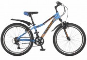 Велосипед STINGER BOXXER 24' хардтейл, рама алюминий, синий, 18 ск., 14' 24 AHV.BOXX.14 BL 8 (2018)