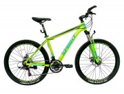Велосипед TECH TEAM 26' хардтейл, рама алюминий, диск SPRINT синий/зеленый