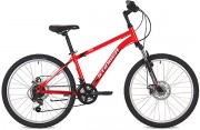 Велосипед STINGER CAIMAN D диск, 24' хардтейл, красный, 14' 24 SHD.CAIMAND.14 RD9 (2019)