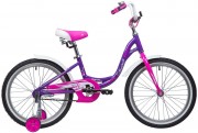 Велосипед NOVATRACK ANGEL 20' рама алюминий фиолетовый 205 AANGEL.VL 9 (2019)