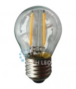 Лампа RL для гирлянды Белт-лайт LED 45 2W  E 27, теплый белый RL-B-E27-G45T2-2W-TWW
