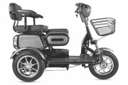 Электроскутер 3-х колесный (трицикл) RUTRIKE S2 V3 Серый-1898