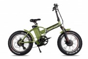 Электровелосипед 2-х колесный (велогибрид) WELLNESS BAD DUAL NEW army green-1950