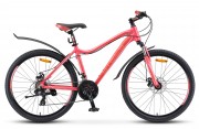 Велосипед 26' рама женская, алюминий STELS MISS-6000 MD диск, розовый, 21 ск., 17'