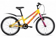 Велосипед 20' хардтейл ALTAIR MTB HT 20 1.0 Lady мат.оранжевый RBKN91N01006 (2018)