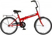 Велосипед 20' складной NOVATRACK TG 30 тормоз V-brake, красный 20 NFTG 301 V.RD 20 (2020) Бесплатная сборка