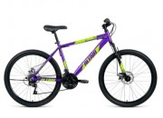 Велосипед 26' ALTAIR AL 26 D диск, фиолет./зеленый RBKN9M66Q015 (2019)