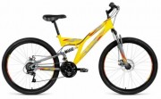 Велосипед 26' ALTAIR MTB FS 26 2.0 disc желтый/серый матовый RBKN9SN6P006 (2019)