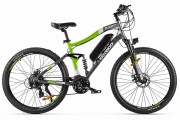 Электровелосипед 2-х колесный (велогибрид) Eltreco FS 900 NEW Серо-зеленый-2210