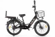 Электровелосипед 2-х колесный (велогибрид) GREEN CITY e-ALFA Fat Черный-2160