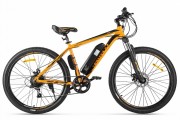 Электровелосипед 2-х колесный (велогибрид) Eltreco XT 600 Оранжево-черный-2127