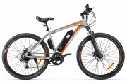 Электровелосипед 2-х колесный (велогибрид) Eltreco XT 600 Серо-оранжевый-2128