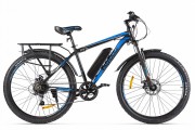 Электровелосипед 2-х колесный (велогибрид) Eltreco XT 800 NEW Черно-синий-2135