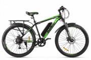 Электровелосипед 2-х колесный (велогибрид) Eltreco XT 800 NEW Черно-зеленый-2138