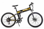 Электровелосипед 2-х колесный (велогибрид) VOLTECO INTRO matt black-1999