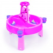 Стол игровой песок-вода DOLU 2570 98*98*77 см, розовый