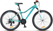 Велосипед 26' рама женская, алюминий STELS MISS-6000 V голубой, 18 ск., 15' LU070128