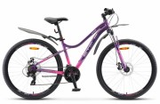 Велосипед 27,5 рама женская STELS MISS-7100 MD пурпур, 21 ск., 16' (2020) V020 LU094059